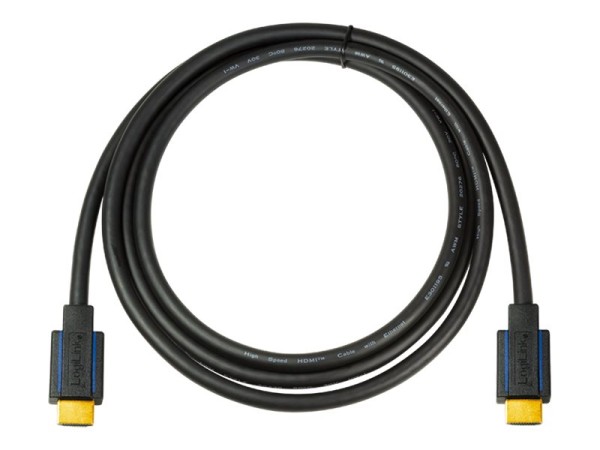 LOGILINK CHB004 HDMI Premium Kabel 2.0m schwarz