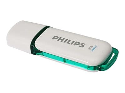 PHILIPS USB-Stick 8GB 3.0 USB Drive Snow super fast green