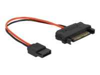 SATA-Kabel Delock Slim 13pin -> SATA 15pin 0.10m