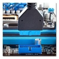 LC-POWER Midi Gaming 805BW-ON Holo-1_X Hartglas