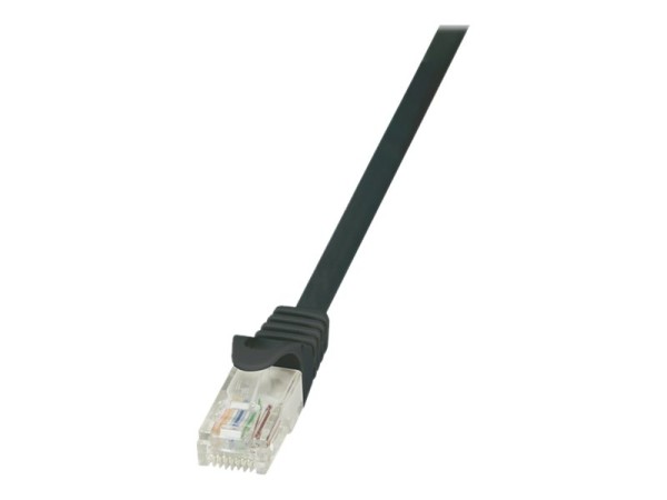 LOGILINK CAT6 U/UTP Patch Cable AWG24 schwarz 10m Econ Line