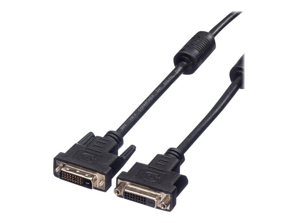 VALUE DVI Kabel, DVI ST-BU,Dual Link, 2m