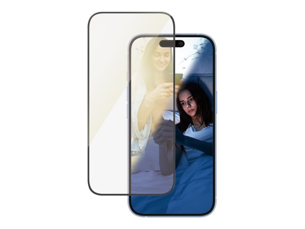 PANZERGLASS EyeCare Displayschutz iPhone 15/16 Ultra-Wide Fit