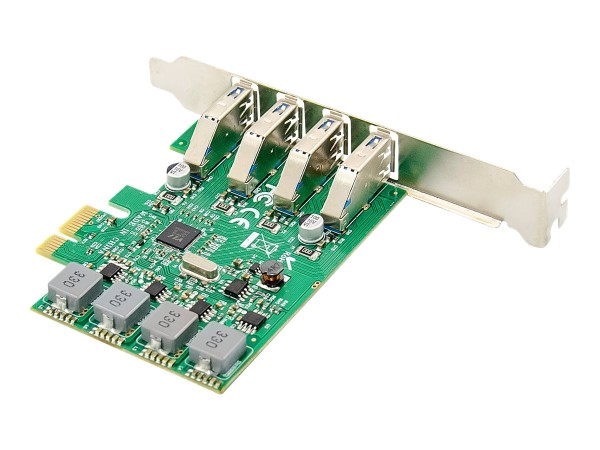 DIGITUS 4-Port USB 3.0 PCI Express Add-On Karte