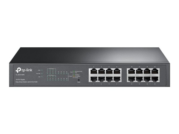 TP-LINK 16-Port Gigabit Easy Smart Switch with 8-Port PoE+