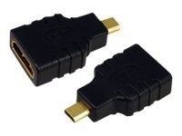 HDMI-Adapter LogiLink HDMI>micro HDMI Bu/St