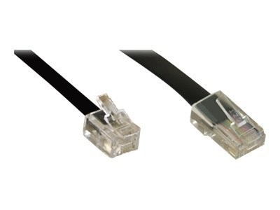 Modularkabel RJ45 St an RJ11 St, 4adrig, 10m