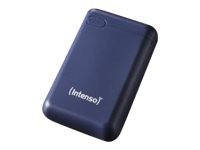 INTENSO Powerbank XS5000 - Blau (5000 mAh, 2.1 A - 1x USB-A, 1x microUSB-B, inkl. USB-A zu USB-C Lad