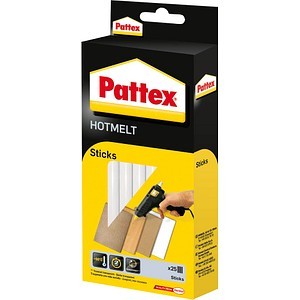 PATTEX Hot Sticks, transparent, ° 11 mm, 25 Sticks, 500g
