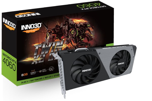 INNOVISION Inno3D RTX4060 Twin X2 OC 8GB