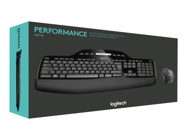 LOGITECH Wireless Desktop MK710 black (DE)