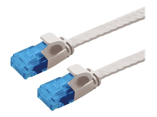 VALUE 21992012 RJ45 Netzwerkkabel, Patchkabel CAT 6a U/UTP 2.00 m Grau 1 St.