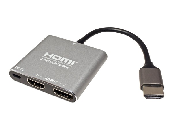 VALUE Video-Splitter, HDMI 4K, 2fach (14.99.3585)