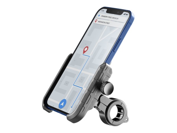 CELLULARLINE Rider Steel Handy/Smartphone Schwarz (MOTOHOLDERALUK)