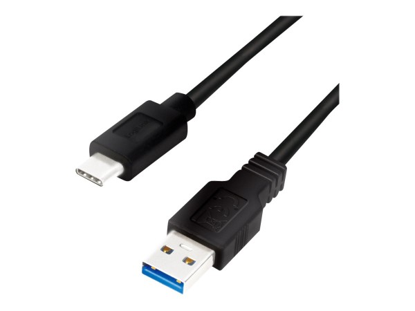 LOGILINK CU0171 - USB-A Stecker auf USB-C Stecker, 3m (CU0171)
