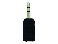 LOGILINK CA1102 Stereo Headset Adapter 3.5mm Klinke auf 2.5mm Buchse - Schwarz