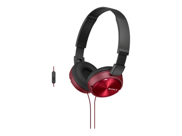 SONY MDR-ZX310APR Lifestyle Kopfhörer, rot