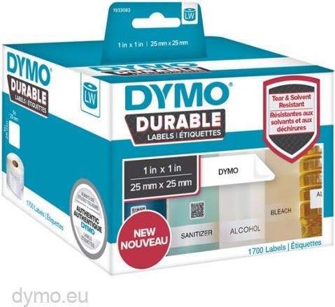 DYMO LW-Kunststoff-Etiketten, 2 Rollen a 850 Etiketten