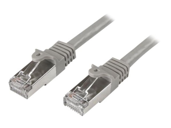 STARTECH.COM Cat6 geschirmtes (SFTP) Netzwerkkabel 3m - Snagless Gigabit Patchkabel - Grau