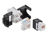 LOGILINK NK4007 Keystone Buchse RJ45 Kat.6 ungeschirmt 180° werkzeuglos