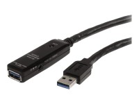 STARTECH.COM 5 m aktives USB 3.0 Verlängerungskabel - Stecker/Buchse - USB 3.0 SuperSpeed Kabel Verl