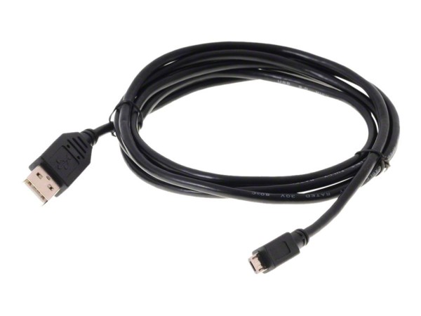 Helos Kabel USB-A Stecker/USB-B microStecker 1,8 m