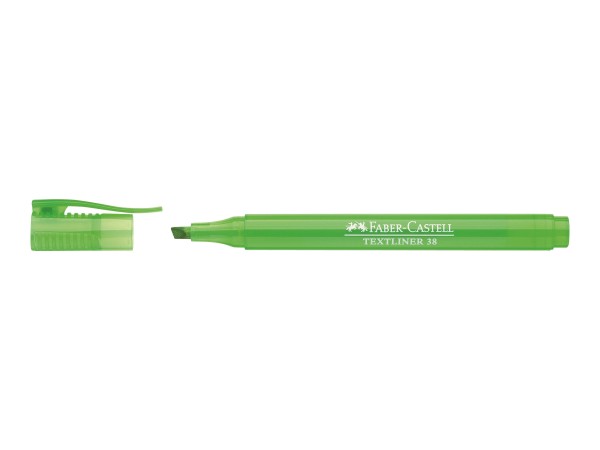 FABER CASTELL Textmarker Textliner 38 grün