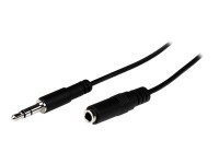 STARTECH.COM 2m 3,5mm Stereo Klinkenverlängerung / Audio-Verlängerungskabel - St/Bu - 3,5mm Klinkenk