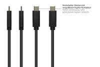 ALCASA GC 2831-AC010S - USB 3.1 Kabel A Stecker auf C Stecker schwarz 1.0 (2831-AC010S)