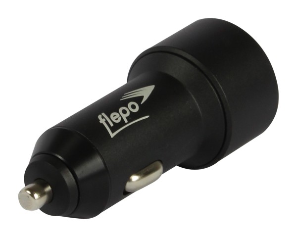 FLEPO Netzteil KFZ 2-fach 12V-24V - max 4A - Quick Charge 3.0 (NT-KFZ-102)