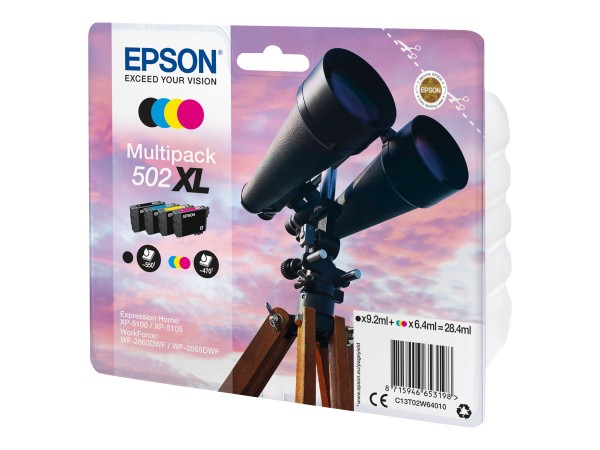 EPSON Ink/502XL Binocular CMYK