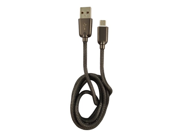 LC-POWER LC Power - USB-Kabel - USB (M) zu Micro-USB Typ B (M) - 2 A - 1 m - Schwarz