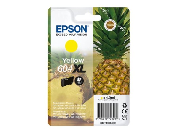 EPSON Ink/604XL 603XL Starfish 4.0ml YL