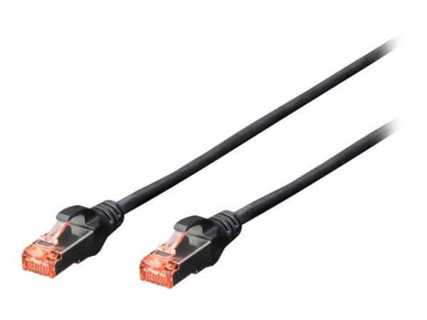 DIGITUS CAT6 S-FTP Patchkabel 3m,10 St schwarz