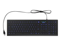 KEYSONIC Tas Keysonic KSK-8031INEL-B   (DE) Industrietastatur 105T bl