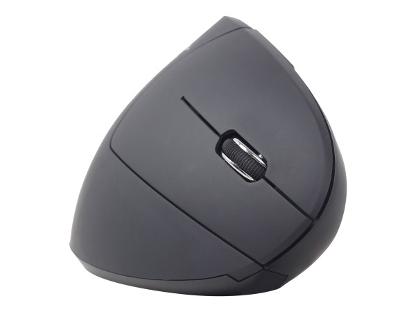 GEMBIRD Maus OPT ergonomisch wireless 6-Tasten schwarz