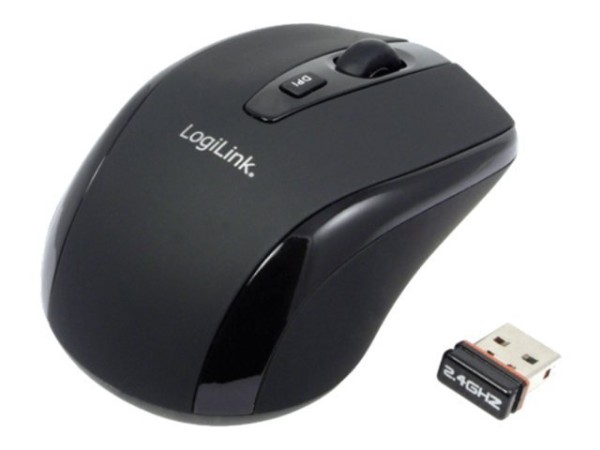 MAULogiLink wireless Minimouse black