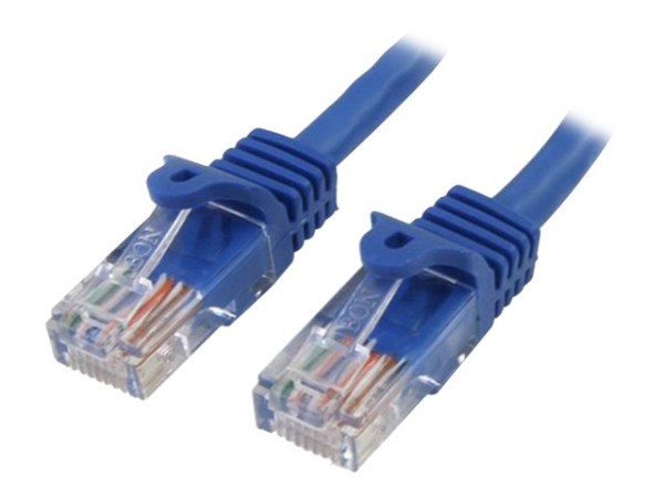 STARTECH.COM 2m Cat5e RJ45 UTP Netzwerkkabel Snagless - Cat 5e Patchkabel - Blau - Stecker / Stecker