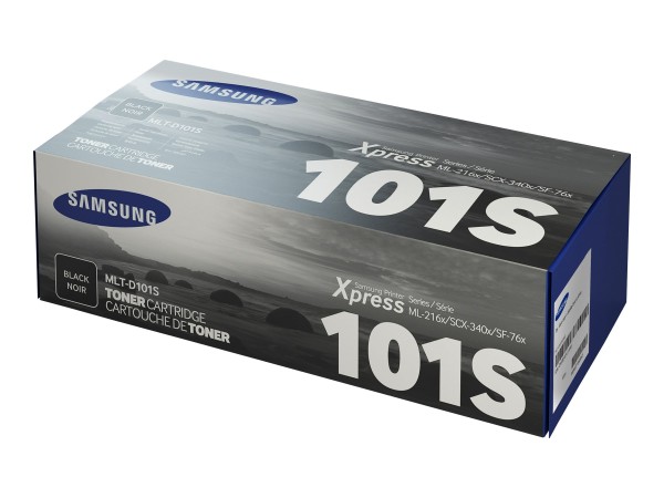 SAMSUNG MLT D101S Schwarz Tonerpatrone (SU696A)