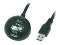 LogiLink Kabel USB 3.0 mit Docking Station, 1,50m