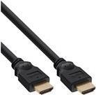 INTOS ELECTRONIC InLine - High Speed - HDMI-Kabel - HDMI männlich zu HDMI männlich - 2,0m - Schwarz