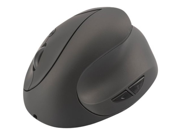 DIGITUS DA-20155 - Maus - optisch - 6 Tasten - drahtlos - 2.4 GHz - kabelloser Empfänger (USB)
