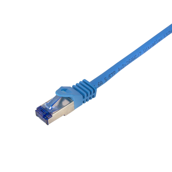 LOGILINK C6A036S RJ45 CAT 6a S/FTP 1 m Blau 1 St.