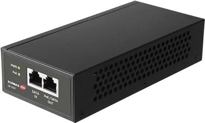 EDIMAX Gigabit PoE++ Injector mit 90 Watt Umwandlung von Nicht-PoE Gigabit zu PoE++