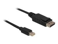 DELOCK Kabel DP mini St > DP St  1,0m black