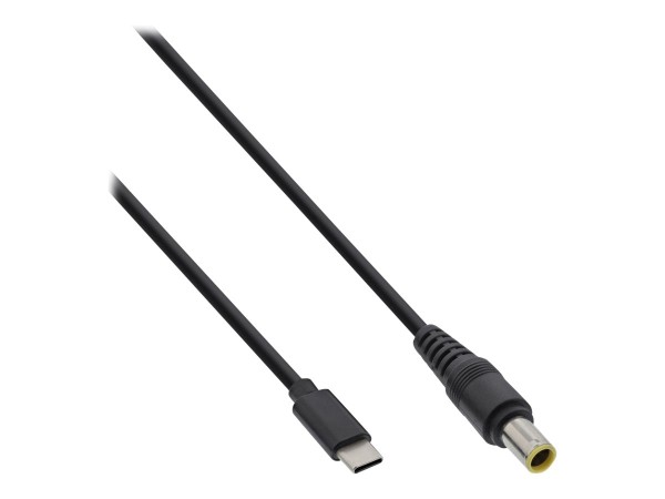 INTOS ELECTRONIC INLINE - Stromkabel - USB-C (M) bis Gleichstromstecker 0,9/5,5/7,9 mm (M) - DC 18 -