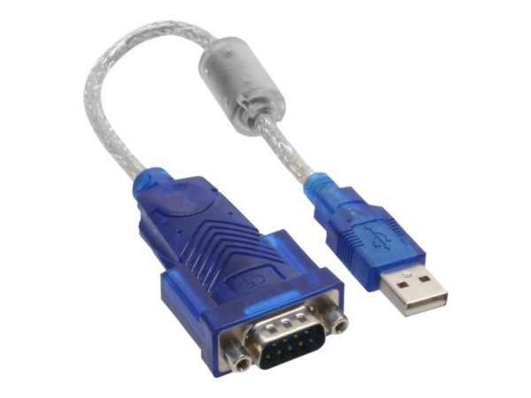 INLINE USB -> Seriell Adapterkabel Premium Stecker A an 9pol Sub D Stecker