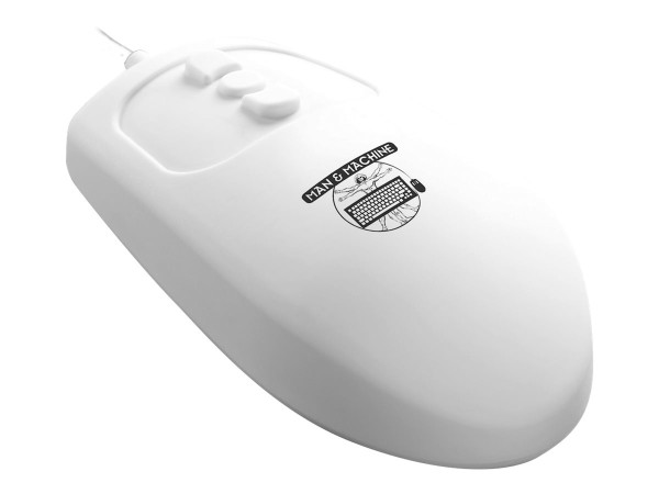 MAN & MACHINE Mighty Mouse white