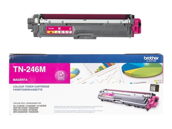 BROTHER TN246M Magenta Tonerpatrone