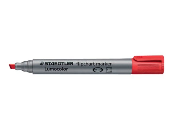 STAEDTLER Lumocolor Flipchart-Marker 356B, 6er Etui Strichstärke: 2,0 - 5,0 mm, Keilspitze, nachfüll